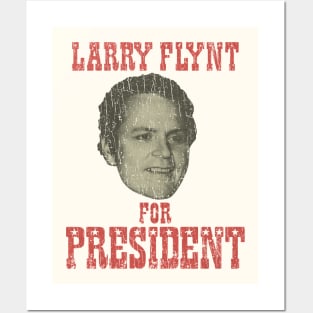 Larry Flynt for President 1984 Posters and Art